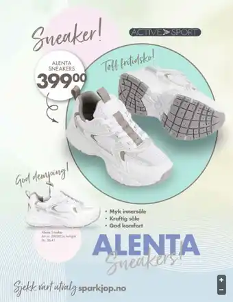 Sparkjøp ALENTA SNEAKERS tilbud