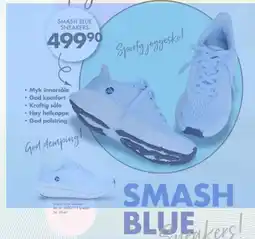 Sparkjøp SMASH BLUE SNEAKERS tilbud