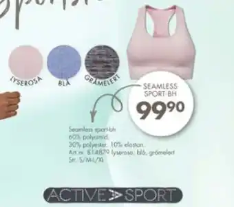 Sparkjøp SEAMLESS SPORT-BH tilbud