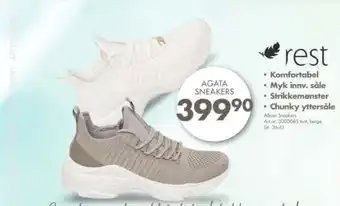 Sparkjøp AGATA SNEAKERS tilbud