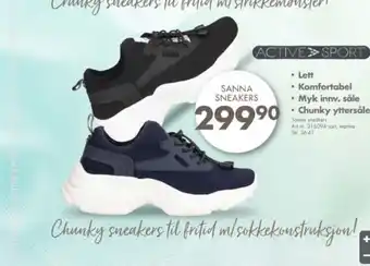 Sparkjøp SANNA SNEAKERS tilbud