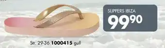 Sparkjøp SLIPPERS IBIZA tilbud