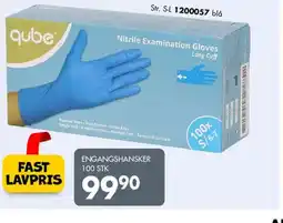 Sparkjøp ENGANGSHANSKER 100 STK tilbud