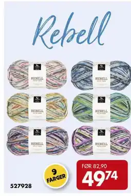 Sparkjøp Rebell tilbud