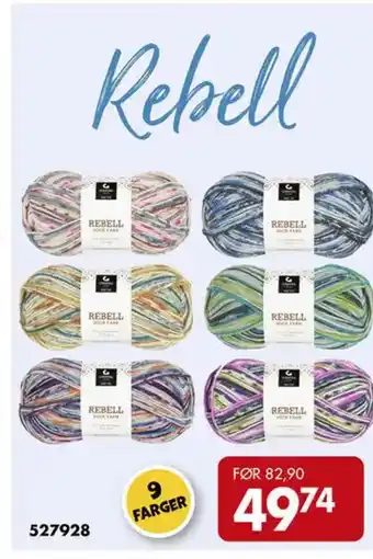 Sparkjøp Rebell tilbud