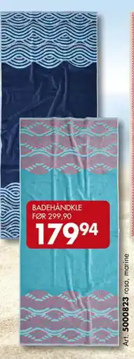 Sparkjøp BADEHÅNDKLE tilbud