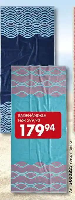 Sparkjøp BADEHÅNDKLE tilbud