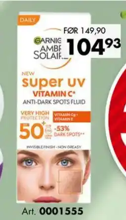 Sparkjøp GARNIE AMBF SOLAIF. NEW super uv tilbud