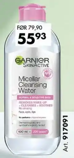 Sparkjøp GARNIER SKINACTIVE Micellar Cleansing Water tilbud