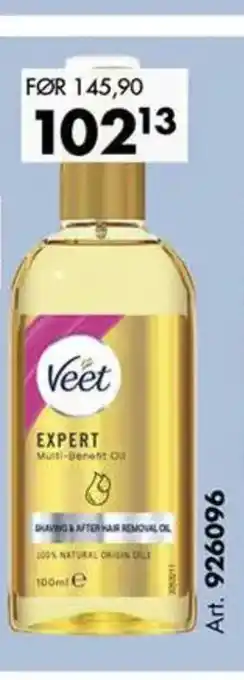Sparkjøp Veet SHAVING & AFTER HAIR REMOVAL OL tilbud