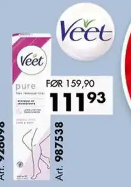 Sparkjøp Veet pure tilbud