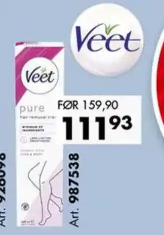 Sparkjøp Veet pure tilbud