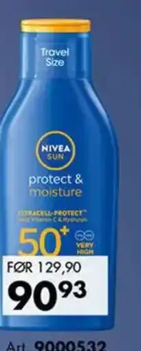 Sparkjøp Nivea sun protect & moisture citracell-protect™ tilbud