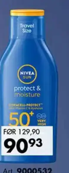 Sparkjøp Nivea sun protect & moisture citracell-protect™ tilbud