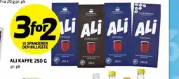 Bunnpris Ali kaffe tilbud