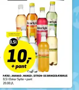 Bunnpris PÆRE-, ANANAS-, MANGO-, SITRON- OG BRINGEBÆRBRUS tilbud