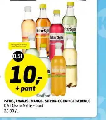 Bunnpris PÆRE-, ANANAS-, MANGO-, SITRON- OG BRINGEBÆRBRUS tilbud