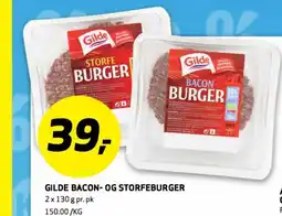 Bunnpris Gilde bacon- og storfeburger tilbud