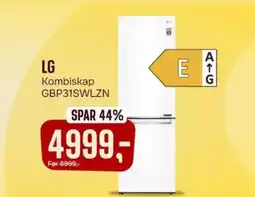 Skousen LG Kombiskap GBP31SWLZN tilbud
