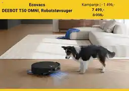 Skousen Ecovacs DEEBOT T50 OMNI, Robotstøvsuger tilbud