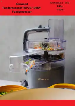 Skousen Kampanje Kenwood Foodprocessor FDP22.130GY, Foodprosessor tilbud