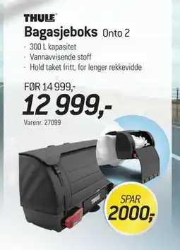 Thansen Bagasjeboks tilbud