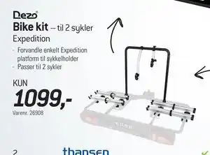 Thansen Bike kit tilbud