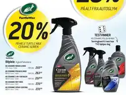 Thansen 20% PÅ HELE TURTLE WAX CERAMIC SERIEN tilbud