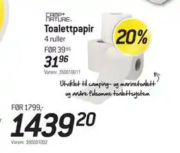 Thansen Toalettpapir tilbud