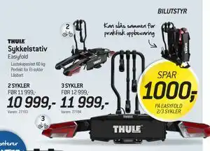 Thansen Sykkelstativ tilbud