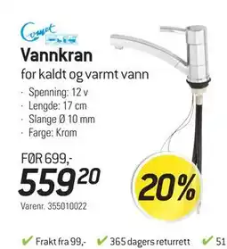 Thansen Vannkran tilbud