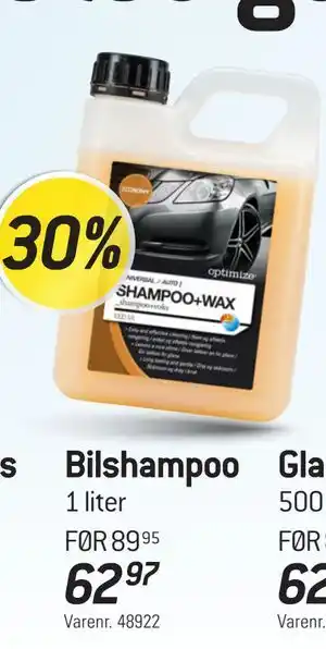 Thansen Bilshampoo tilbud