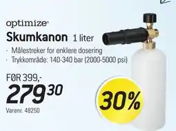 Thansen Skumkanon tilbud