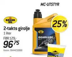 Thansen 2-takts girolje tilbud