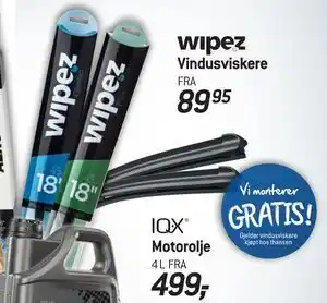 Thansen Vindusviskere tilbud