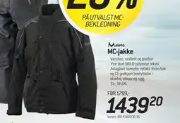 Thansen MC-jakke tilbud