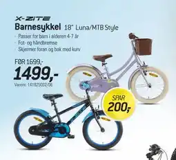 Thansen Barnesykkel tilbud