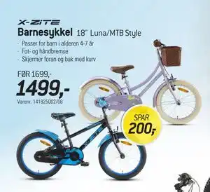 Thansen Barnesykkel tilbud