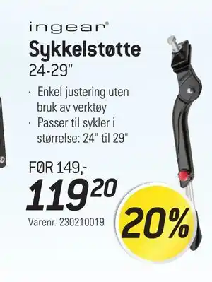 Thansen Sykkelstøtte tilbud