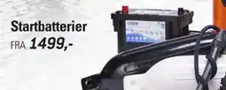 Thansen Startbatterier tilbud