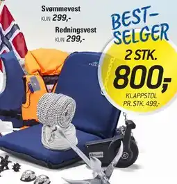 Thansen KLAPPSTOL tilbud