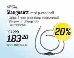 Thansen Slangesett tilbud