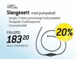 Thansen Slangesett tilbud