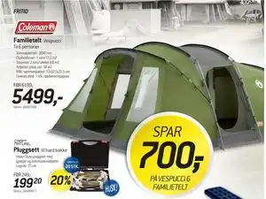 Thansen Familietelt tilbud