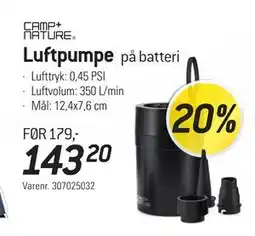 Thansen Luftpumpe tilbud