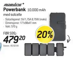 Thansen Powerbank tilbud