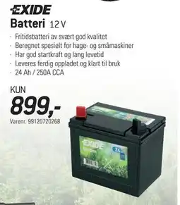 Thansen Batteri tilbud