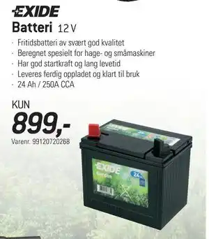 Thansen Batteri tilbud
