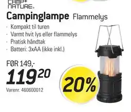 Thansen Campinglampe tilbud