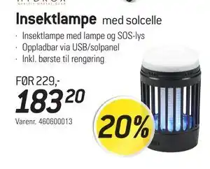 Thansen Insektlampe tilbud
